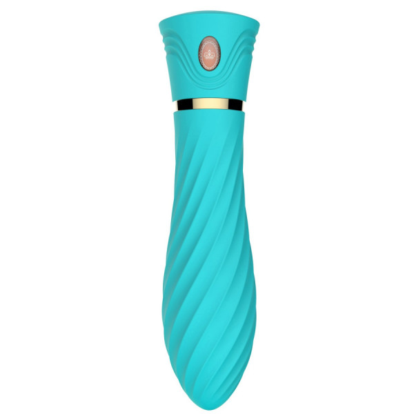 Mini Vibromasseur bleu USB 